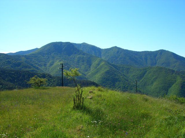Langan West Ausblicke zum Mt Ceppo.