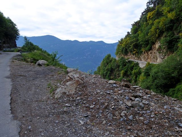 24 Randonne, der tiefe Hang-Einschnitt zwischen Buitonnaz und Chiboz.