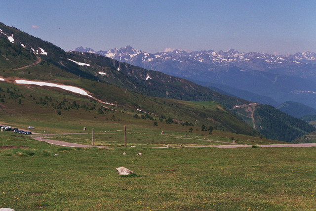 Panorama Pailhères Südwest.