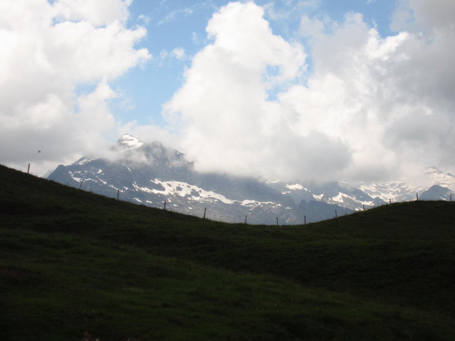 Col d'Agnes Grenzgebirge zu Andorra.