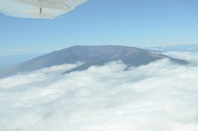 Haleakala aus der Luft