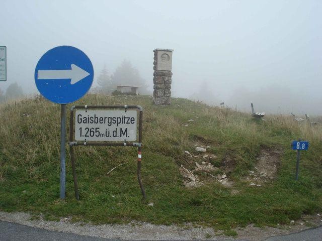 Gaisberg im Nebel