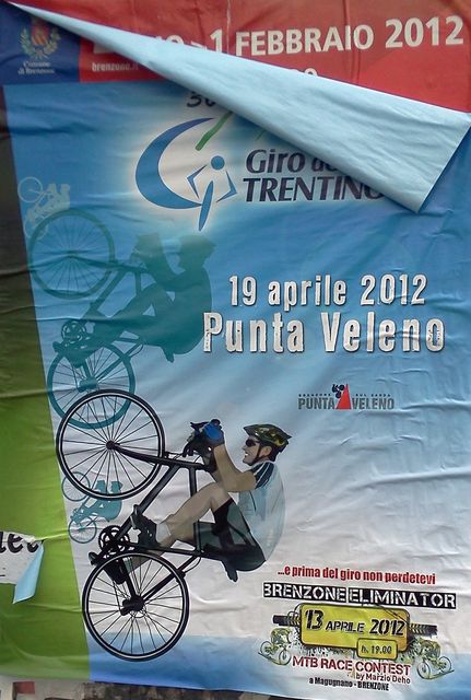 Rennen auf die Punta Veleno am 19.04.2012.