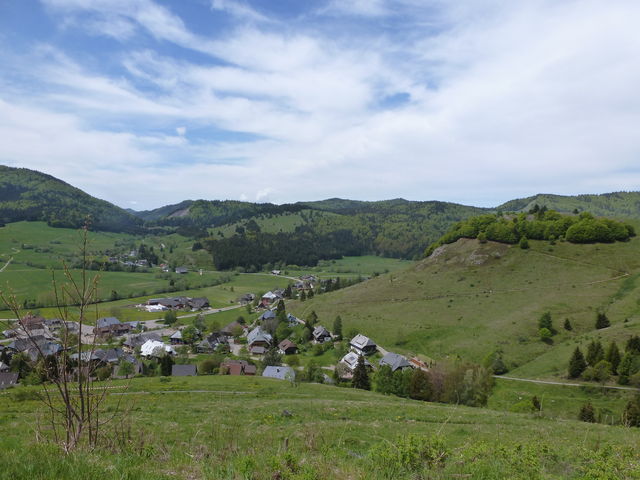 Tiefblick auf Bernau Dorf