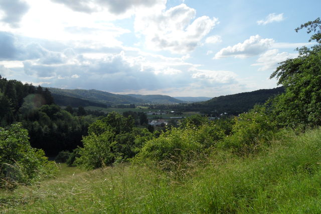 erste Ausblicke über das Remstal in Richtung Plüderhausen