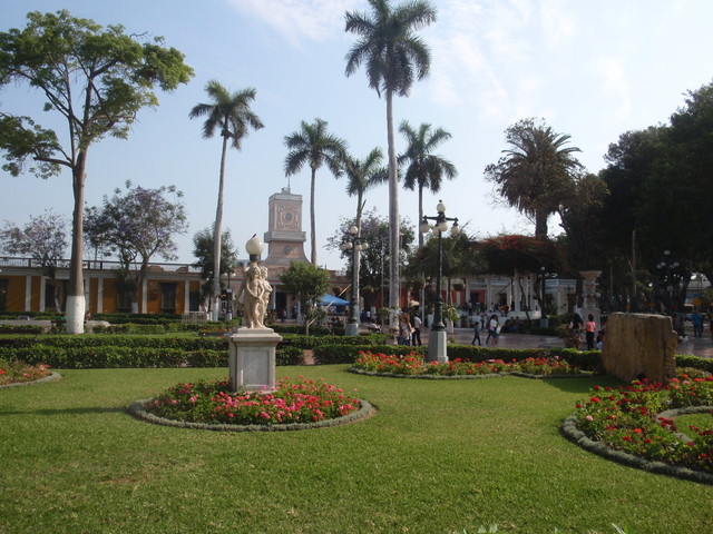 Lima, Parkanlage.