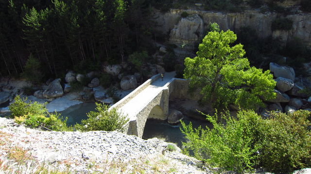Gorges de la Méouge Römerbrücke