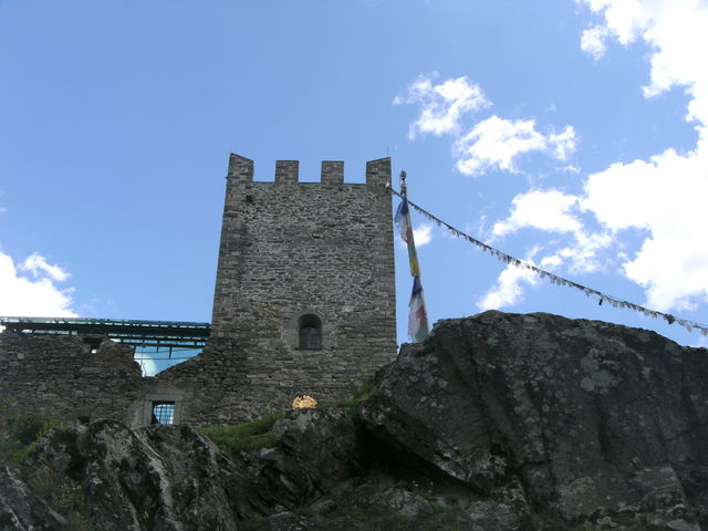 Burg Juval aus der Nähe.