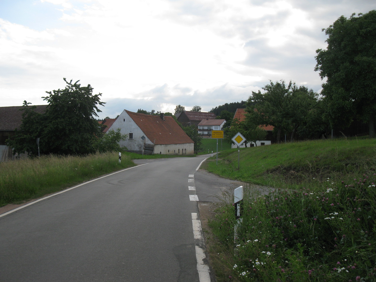 Ortseingang Köttlitz.