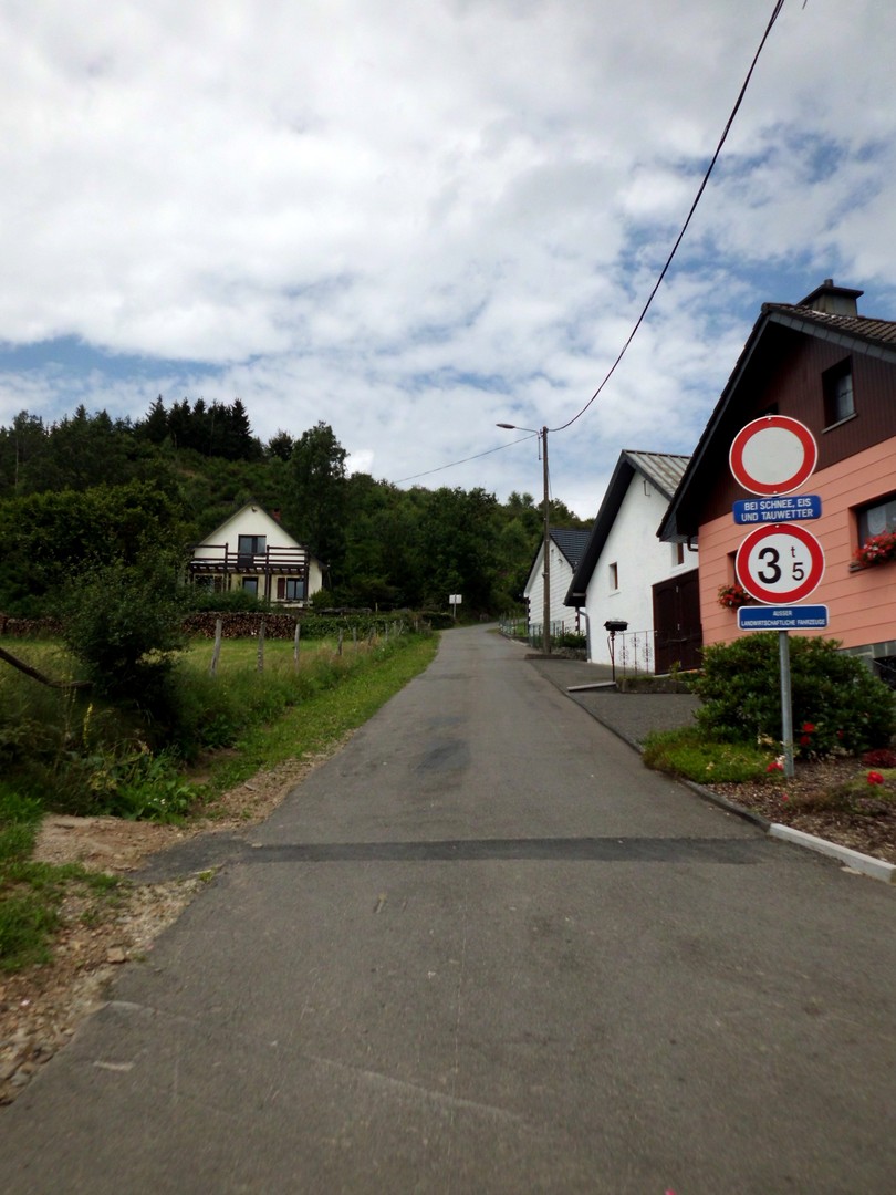 Einstiegsrampe in Stoubach