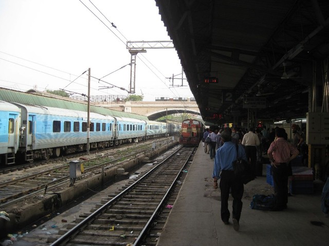 Erste Zugreise in Indien!