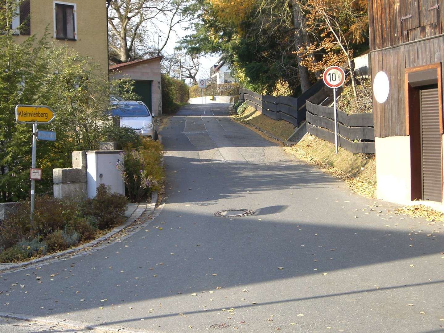 Südostanfahrt von Hohenstadt: Der Einstieg in Hohenstadt über Kleinviehberg nach Großviehberg.