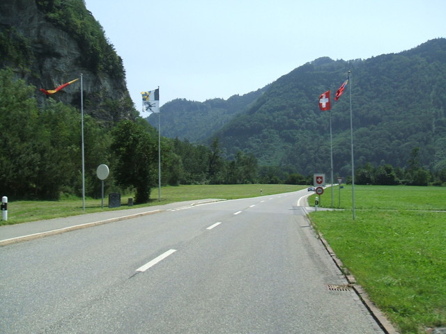 Grenze Lichtenstein - Schweiz