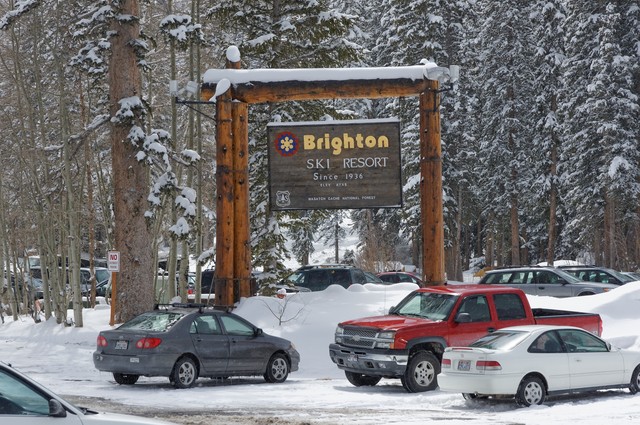 Brighton Ski Resort - Since 1936 - Elevation 8755 (ft) - Wasatch Cache National Forest