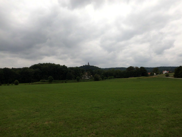 Blick auf Schloss Virnsberg