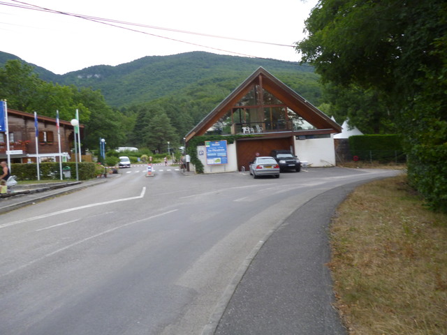 Eingang Campingplatz Le Fleutron