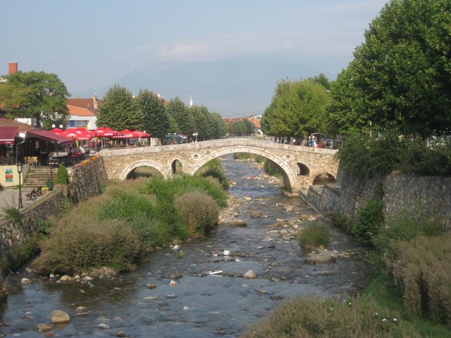 Berühmte Brücke, gegen 400 Jahre alt