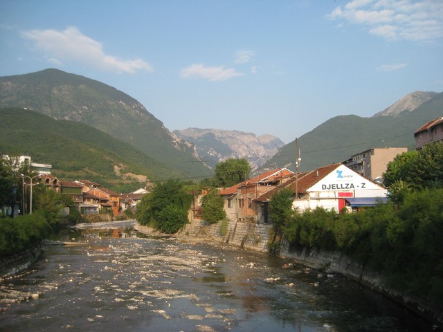 Blick in Richtung Rugova-Kanjon