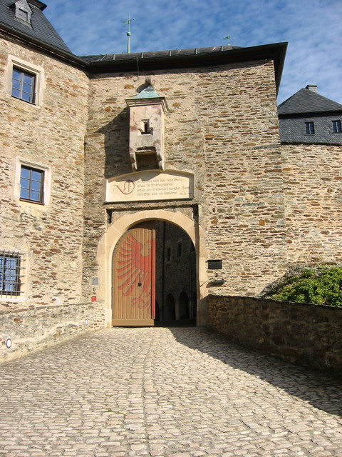 Zugang Burg Burg Lauenstein
