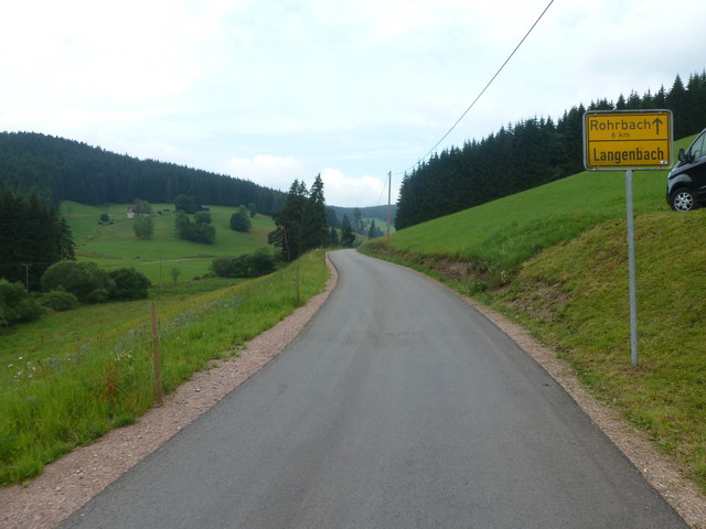 Anfahrt über Hinterlangenbach