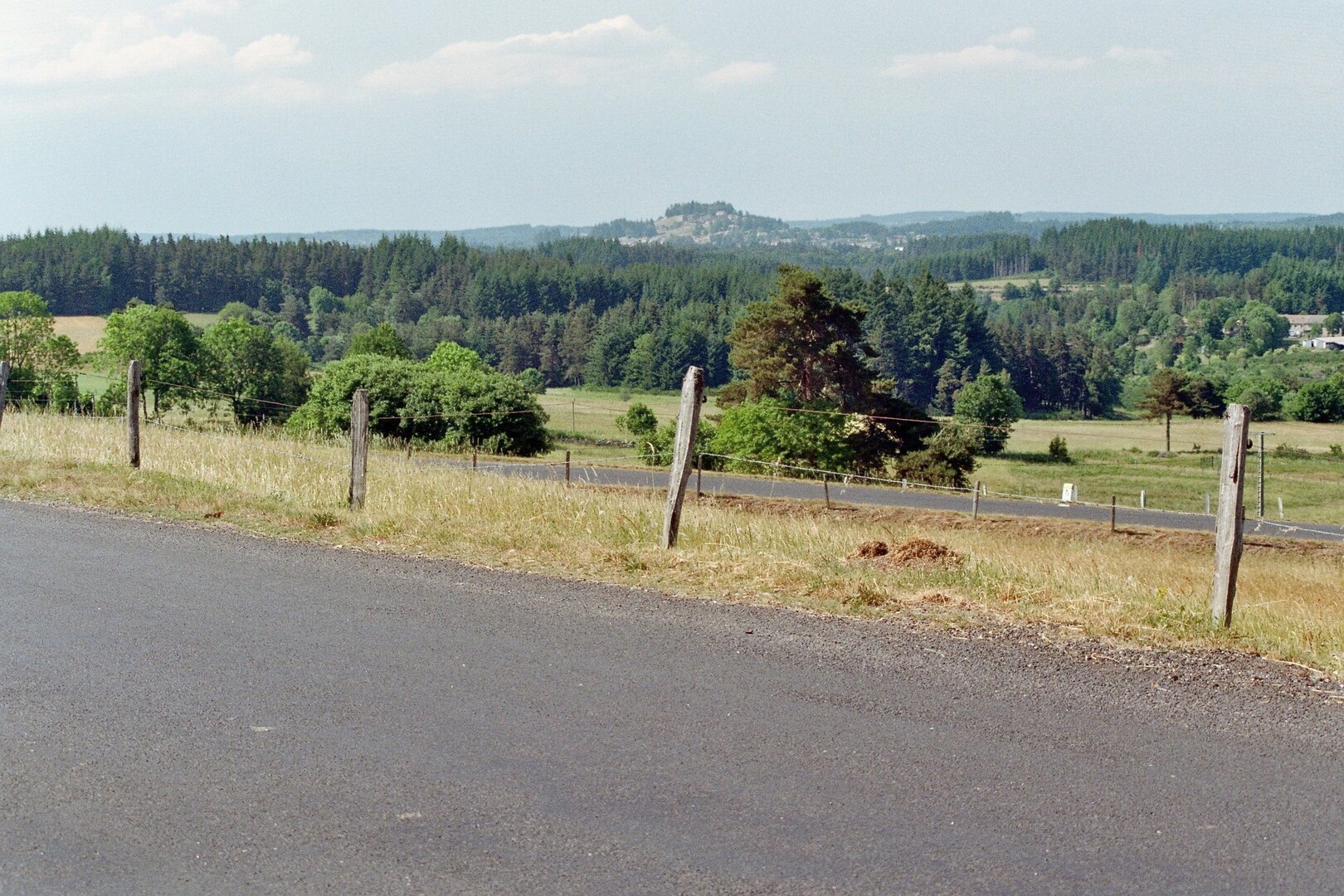 D 478 bei Beauvert: St.Agrève-Mont Chiniac.