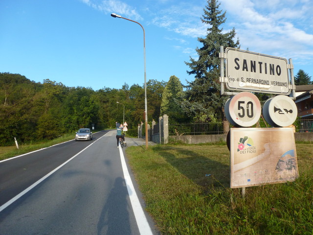 Bis Santino ist die Straße gut ausgebaut