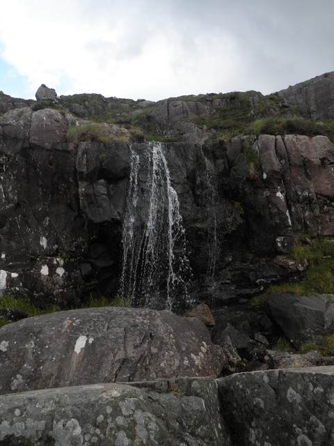 Der Wasserfall an der Nordseite