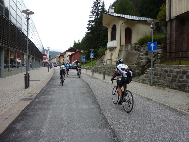 Durchfahrt durch den Ort Brenner