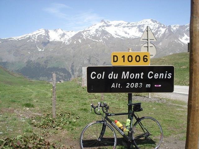 Nur ein Zwischenstopp - der Col du Mont Cenis.