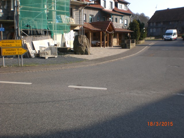 Startpunkt Oberkalbach.
