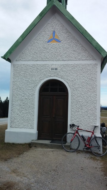die kleine Kapelle am Haunsberg