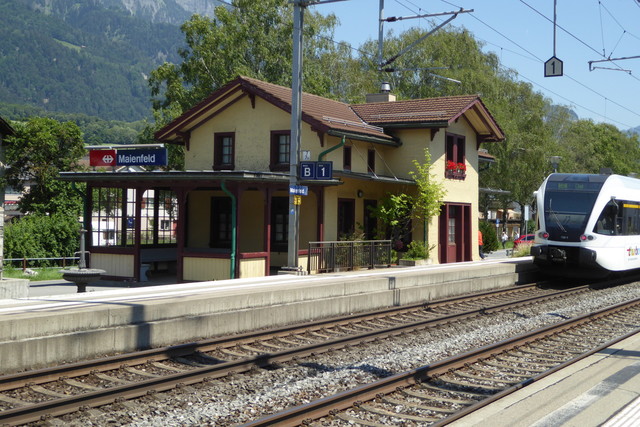 Zugstransfer Chur - Maienfeld