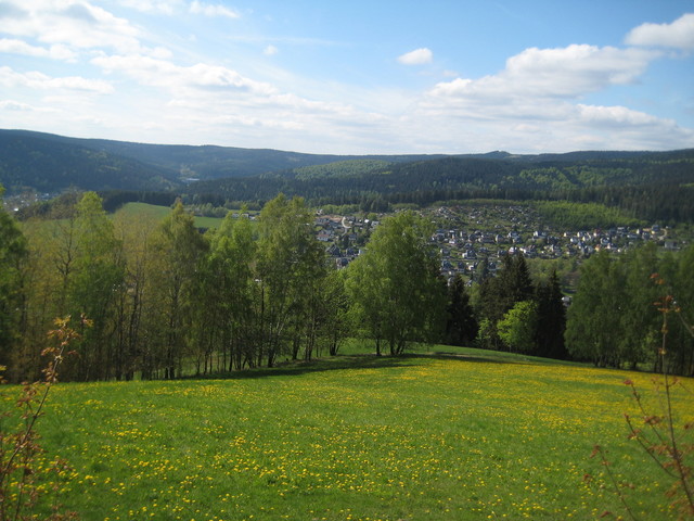 Blick nach Klingenthal