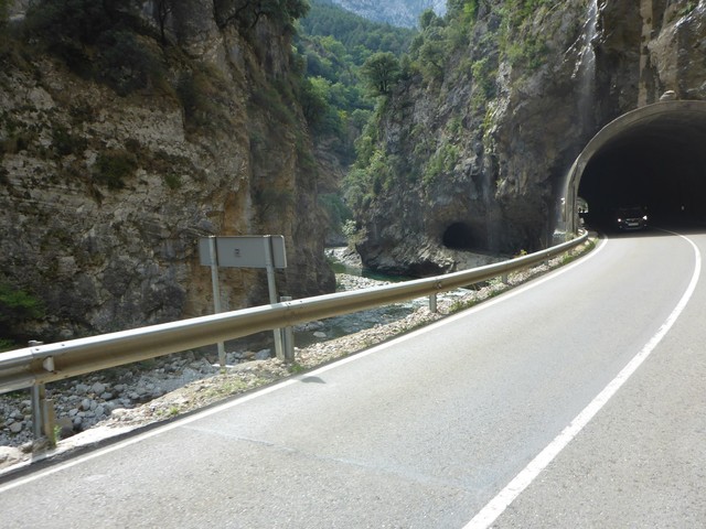 Tunnel kurz vor Bielsa