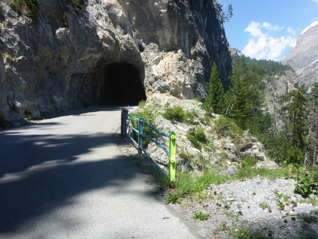 der zweite Tunnel in der Nordost auffahrt