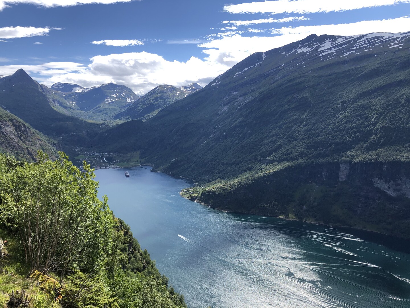 Aussicht auf den Geirangerfjord II
