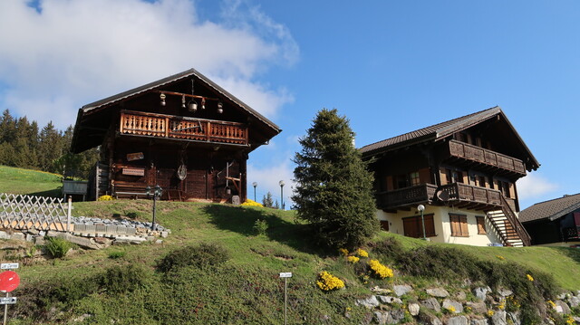 Chalets in Champoussin