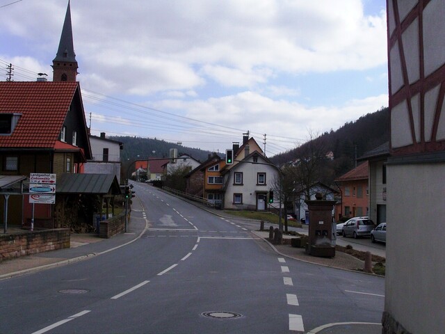 Startpunkt in Rippberg re in Hornbacher Landstr.