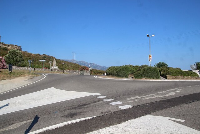 Kreisverkehr am Santo Stefano