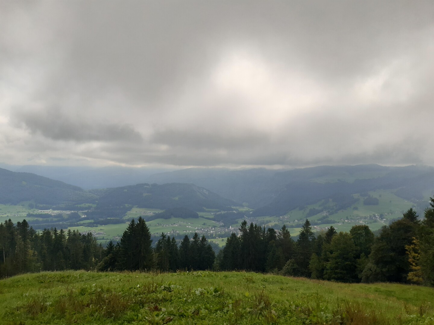 Berchtoldshöhe, Blick Richtung Bregenzerwald