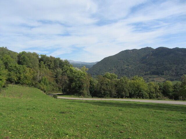 Ostanfahrt: Rückblick ins Vall de Camprodon.