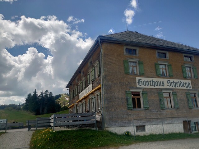 Gasthaus Scheidegg.