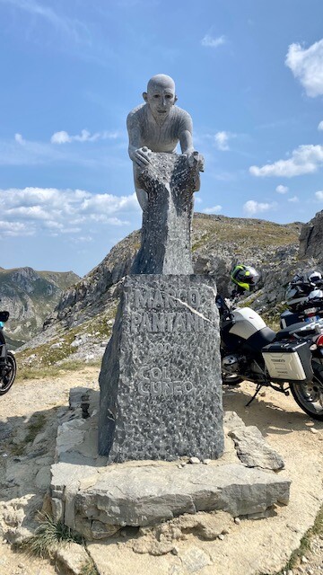 Marco Pantani Denkmal