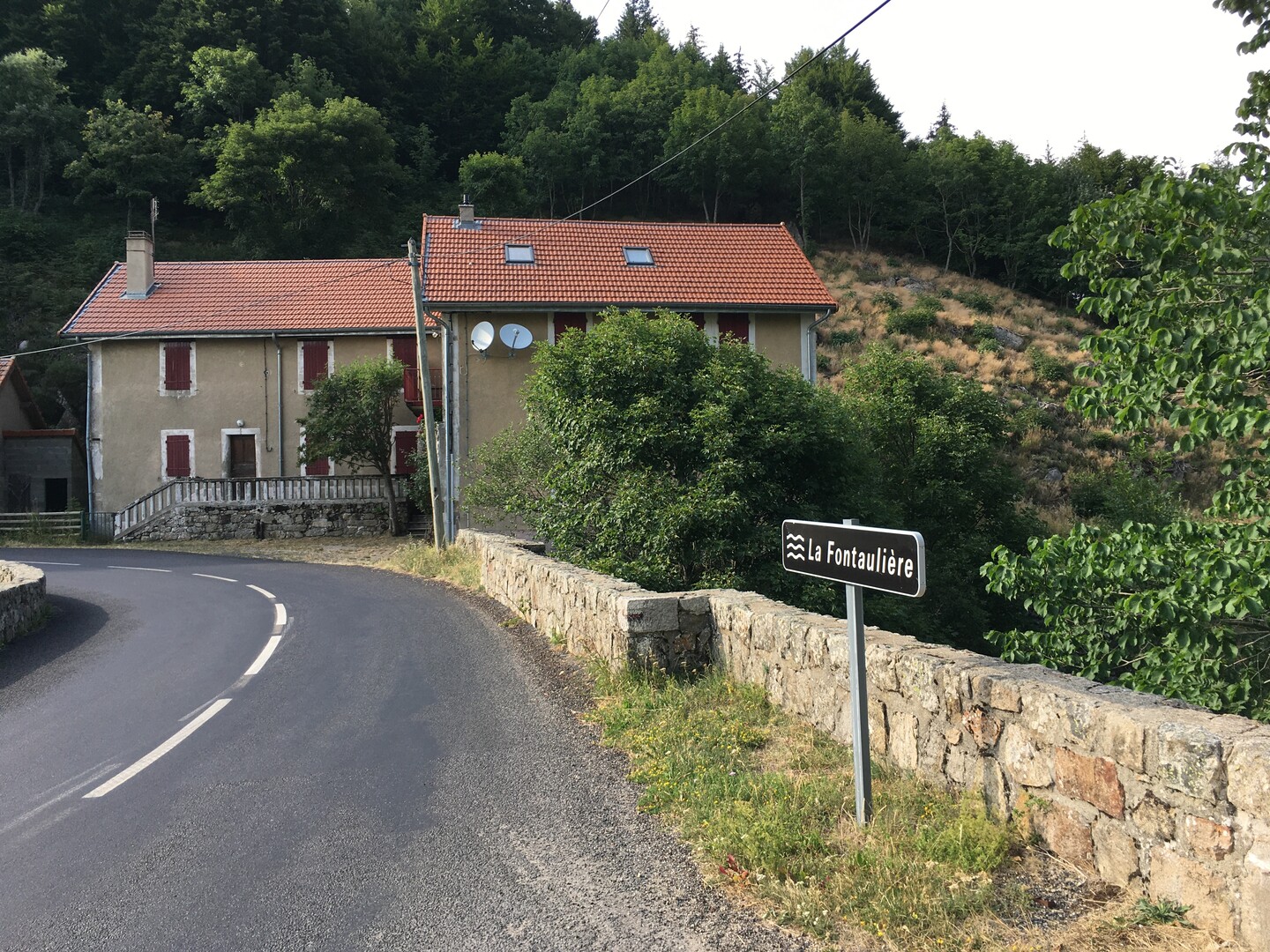 Vallée de la Fontaulière (SO) Kurz vor Schluss: Überquerung der Fontaulière bei der Vestide du Pal (IMG 6445).