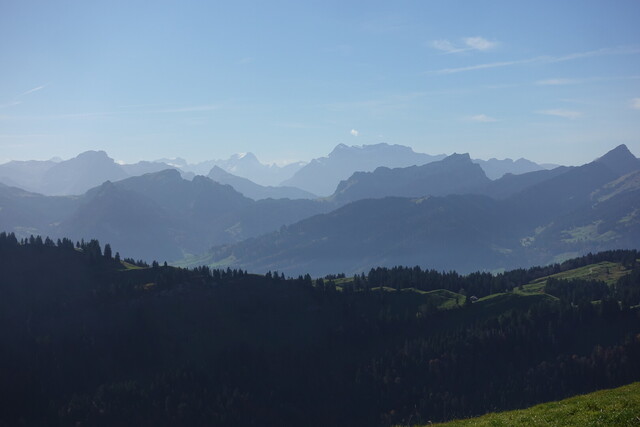Nochmals ein Blick in die Glarner Alpen.