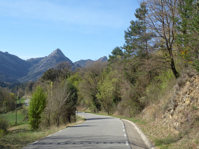 Am Anfang Rückblick auf die Serra de Picancel.