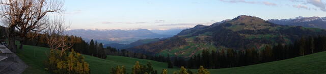 Panorama Richtung Vorarlberg.