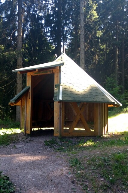 Hütte am Tragberg