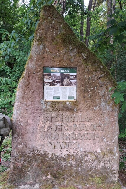 Gedenkstein an das Dorf Nancy